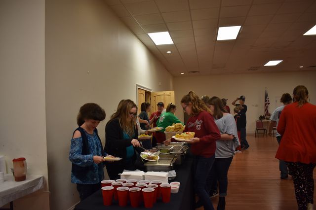 FCMS FFA members met at El Parian for the Annual Christmas Party